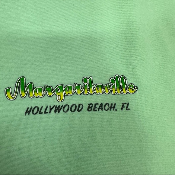 Margaritaville XL Mint Green It’s 5 O’Clock Somewhere Hollywood Beach FL T-Shirt - Picture 8 of 11